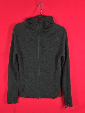 Triple Aught Design Praetorian Hoodie Merino Wool Gray Mens Size Medium